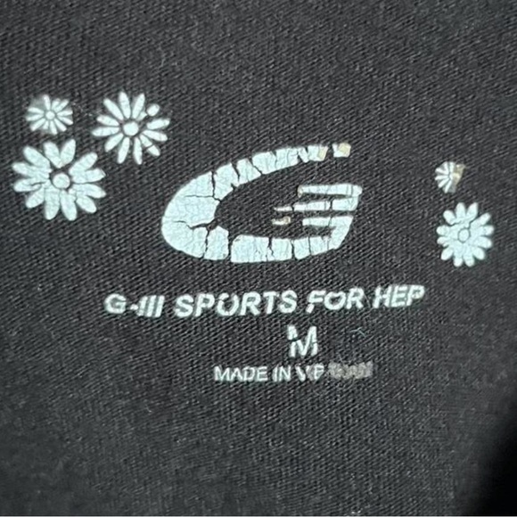 Chicago White Sox Black Graphic Tee Size Medium | Casual Sporty Fan Shirt - Picture 2 of 3